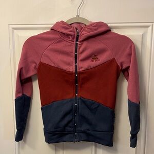 Maloja Rock & Roll Kids Colorblock Hooded Jacket